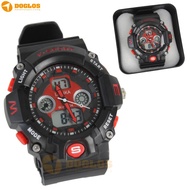 Jam Tangan Double Digital Analog Watch Lasika K Sport H9004 Red