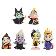 deveodo 6Pcs Model Toy Wide Application Exquisite Appearance PVC Evil Queen Model Toy Girls Gift 6Pc