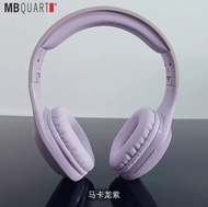 德國歌德 MB QUART 頭戴式藍牙耳機，紫色，使用高通CSR8635芯片這基本不會出現在千元以下藍牙耳機 音樂保真傳輸流暢穩定不斷連，外形時尚，代工廠為數個國際知名品牌合作專業生產廠家具有獨立研發