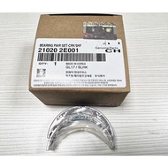 GENUINE CRANKSHAFT MAIN BEARING set 5 pcs FOR KIA HYUNDAI NU 2.0L 210202E001  21020-2E001   21020 2E