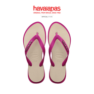 HAVAIANAS รองเท้าแตะ Top Point Fusion Flip Flops BIEGE/PINK 415017220313F_F5PIWT