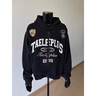 Men's big size zipper hoodie