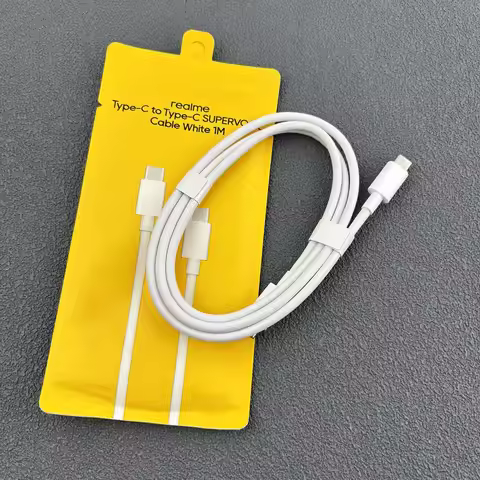 100CM 10A USB C to USB C Warp DASH PD Fast Charging Cable for Realme GT 8 7 2 15 14 13 11 9 Pro Plus