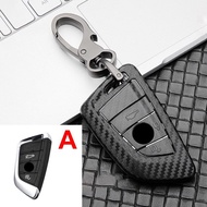 Carbon car key case Cover For BMW 1 2 3 4 5 6 7 Series X1 X3 X4 X5 X6 F30 F34 F10 F07 F20 G30 F15 F1