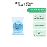 BZU BZU ICY Cooling Wet Wipes (10 Wipes)