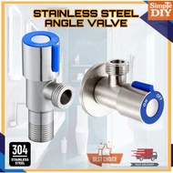 STAINLESS STEEL ANGLE VALVE/ANGLE VALVE/SUS304 ANGLE VALVE/BATHROOM ANVLE VALVE/BLUE ONE WAY ANGLE V