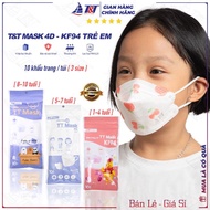 Genuine 4D-KF94 children's medical MASK (10 pieces/bag) T&T MASK