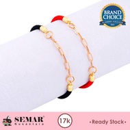 Gelang Tali Emas Catena Gold 17K Semar Nusantara