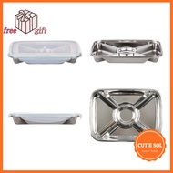 STENLOCK Korean POSCO Pure Multi Stainless Steel Food Container 5 Compartment 1100ml