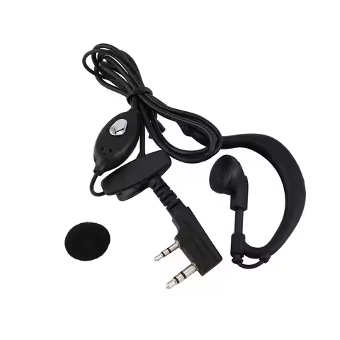 Original Headphone Set for Baofeng UV 5r Earpiece Radio Walkie Talkie Headset Mic Microphone 888S uv