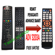 REMOTE L336 PENGGANTI REMOTE TV ADVANCE SMART ANDROID ADV 3203A FRE BATRE