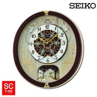 SC Time Online นาฬิกาแขวน Seiko Melodies in Motion‏ clock รุ่น QXM291B มีเสียงเพลง sctimeonline