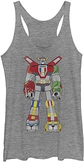 Voltron: Defender of The Universe Orthographic Women's Racerback Tank Top