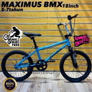 MAXIMUS BMX BUDAK/Basikal budak saiz 18inch/Basikal budak 5-7tahun/Basikal kanak-kanak/Basikal murah