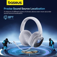 Baseus GH02 Gaming Wireless Headphone with Mic Over-Ear Headphones Bluetooth 5.3 40mm Driver 2.4G/Wi