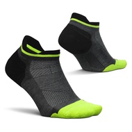 Feetures Elite Max Cushion No Show Tab Ankle Socks - Sport Sock with Targeted Compression - (1 Pair)