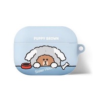 (包郵) 🇰🇷 LINE Friends Puppy Brown Airpods Pro Case 熊大耳機殼