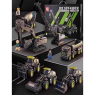 German Children Alloy Excavator Toy Car Boy Crane Engineering Vehicle Toy Set Excavator 2 Years Old 