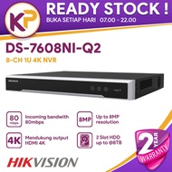 New HIKVISION NVR 8CH/8channel DS-7608NI-Q2 support H.265