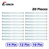 20 Pieces 10 Pin 12Pin 14Pin Charging Board Power Switch Cable Touch Pad Flex Ribbon Cable For Sony Playstation 4 PS4 Controller