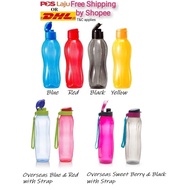 Tupperware 1 Liter 1L Bottle or Giant 2L 2 Liter Eco Bottle or 1.5L 1.5 Liter Bottle Eco Drinking Flip Top Bottle