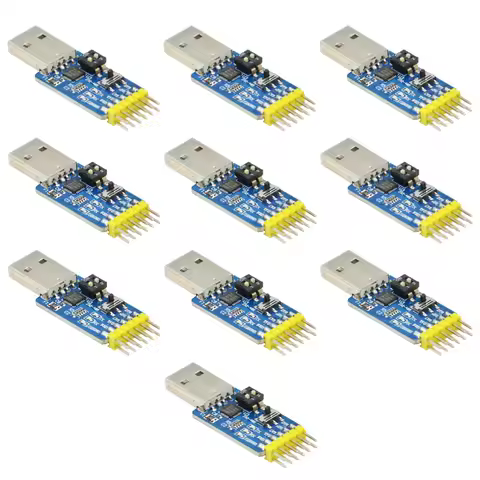 NEW USB CP2102 to TTL RS232 USB TTL to RS485 Mutual Convert 6 in 1 Convert Module Good