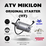ATV Mikilon Pentora 250cc Starter (11T) Compatible for Pentora 250cc Engine CB250