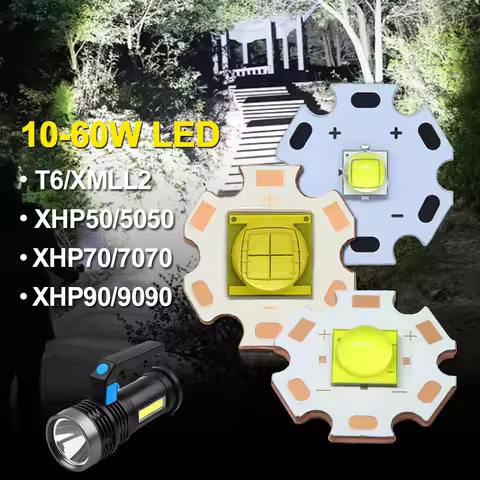 DC3V/6V/12V 5050-L2 T6 Ceramic XHP50.2 7070 XHP70.2 XHP90 8W10W20W 36W 45W 50W 60W Cold Neutral Warm