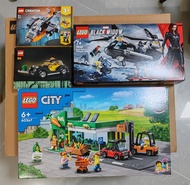4盒全新 Lego 60347＆ 76162 ＆3111 ＆ 40532