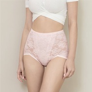 台灣製 平腹提臀高腰加大尺碼三角塑身褲 淺粉 1965-31 可蘭霓