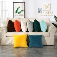 Premium suede sofa cushion cover size 30x30 cm 40x40 cm 30x50 cm 45x45 cm 50x50 cm 60x60cm