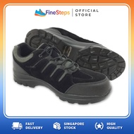 *SG Seller* Tractor Safety Shoes Black Anti Slip Safety Toe Capped Protection Work Shoes