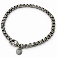 成色極佳 □ TIFFANY&Co. Tiffany Venetian SV925 銀鍊手鍊配件 重量 15.82克 男女皆宜