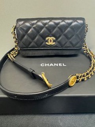 CHANEL金幣鏈帶腰包AP2896