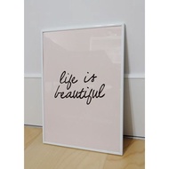 A3 A P J Fit Frame Aluminum Picture Frame A3 size white