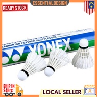 24HRS SHIP ️ PREMIUM YONEX Badminton Shuttlecock GOOSE FEATHER AS60 AS50 40 30 Pomax Black Hawk 1101