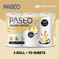 Paseo COOKING TOWEL EMBOSS 70S 3ROLL COOKING TISSUE