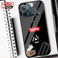 (GC 09) Realme C31 Glass Softcase - Realme C31 Glass Case - Realme C31 Beautiful Case - Realme C31 T