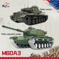 Tongde 1/16 U.S M60A3 Patton Tank Metal Model Remote Control Off-Road Battle Tank Toy Compatible wit