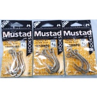 Mustad 10120NPD Single Jigging Jig Lure Fishing Hooks  Size 4/0  1pack