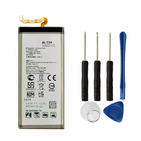 Replacement Battery for LG G7 ThinQ G710 / Q7 LMQ610 BL-T39 3000mAh + Tools