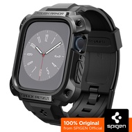 SPIGEN Case &amp; Band for Apple Watch 45mm [Tough Armor Pro Metal] Dual-Layered Protection with Unibody Frame / Apple Watch 45mm Case / Apple Watch 45mm / Strap