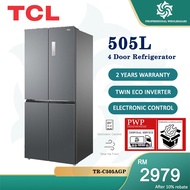 【FREE SHIPPING】TCL 505L/ 515L Multidoor Refrigerators Inverter 4 Door Fridge Peti Sejuk
