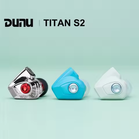 DUNU TITAN S2 HlFl Dynamic Driver In-Ear Earphone Hi-Res Audio Earbuds 0.78mm 3.5mm 4.4mm Q-Lock Int