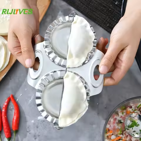 Double Headed Dumpling Maker Mould Household Dumplings Useful Product Kitchen Creative Bag Dumplings