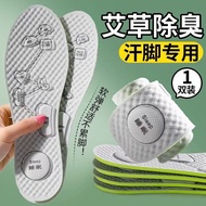 Wormwood Deodorant Insoles - Sweat Absorbent, Shock-Absorbing| For Men & Women| for Sports