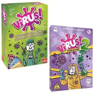 English Version Virus Virus Infection Game Family Parent-Child Leisure Party Board Game Card AK5B