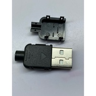 Male usb connector socket