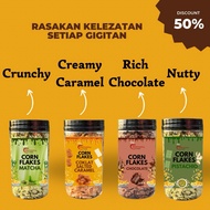 Corn flakes Matcha/coklat salted caramel/coklat/pistachio