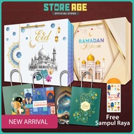 Store Age [10/20pcs] Raya Festive Paper Bag/Gift Bag/Goodies Bag/Hari Raya Paper Bag-/Beg Raya/Raya 